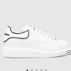 Alexander McQueen Contrast Logo Sneakers